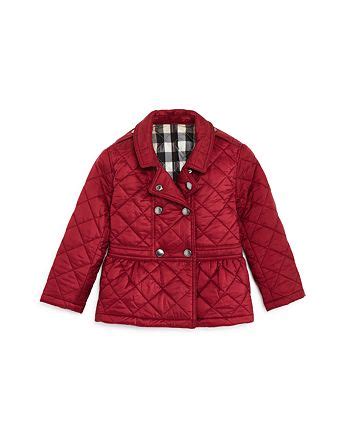 Burberry Infant Girls' Mini Portree Diamond Quilted Jacket